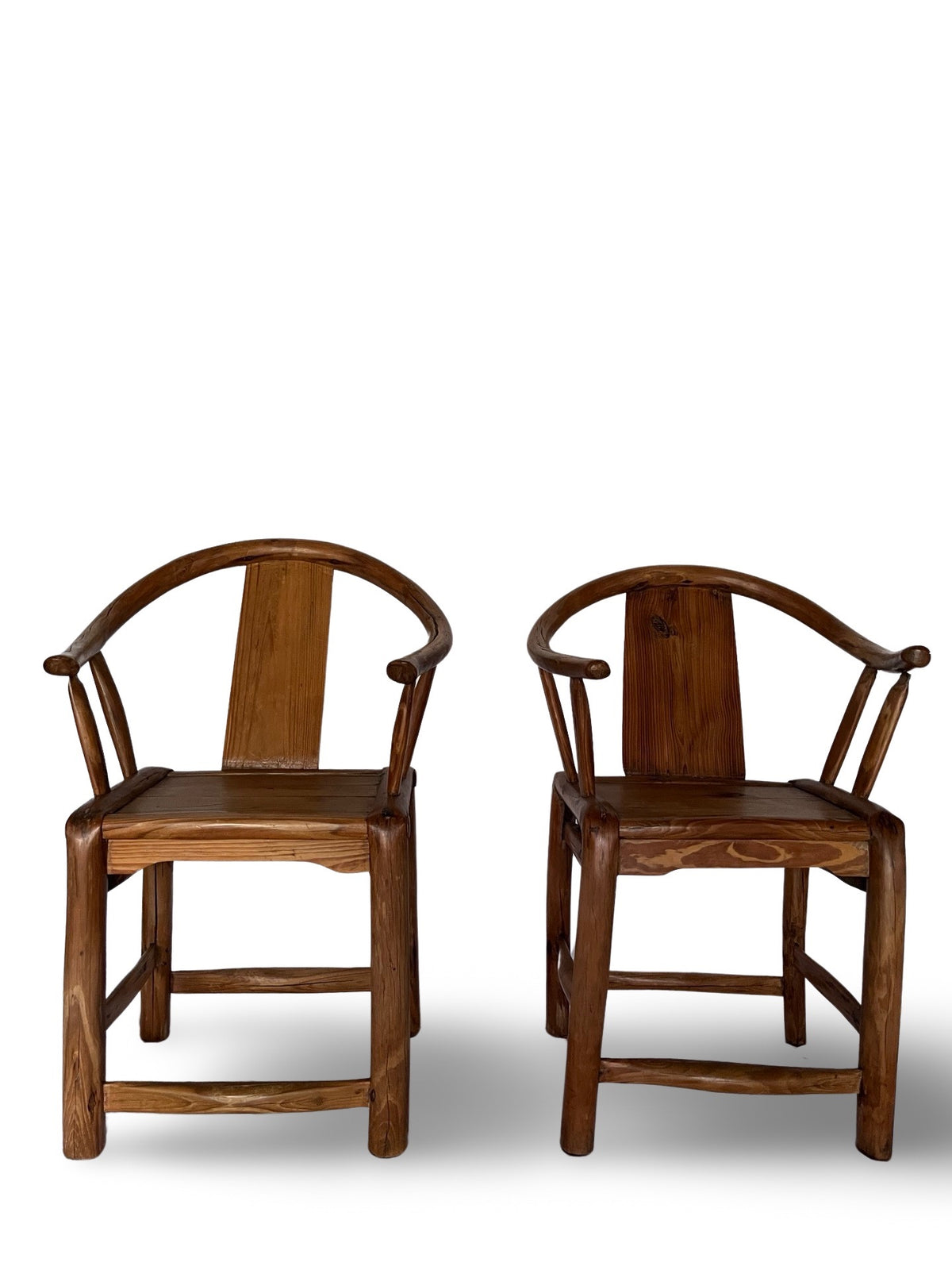 Pair of Hand Made Asian Style Chairs