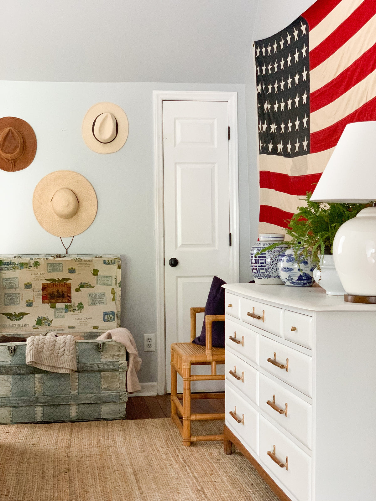 Vintage Midcentury Modern Double Dresser