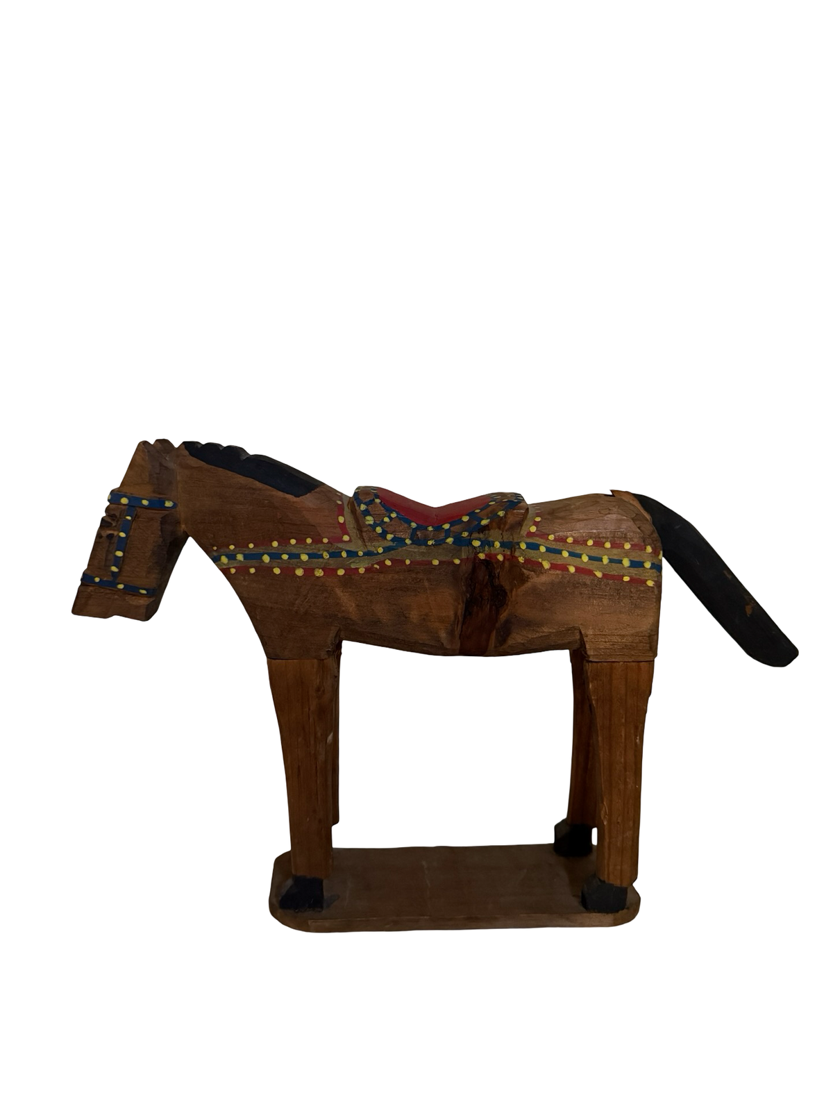 Hand Carved Folk Art Horse