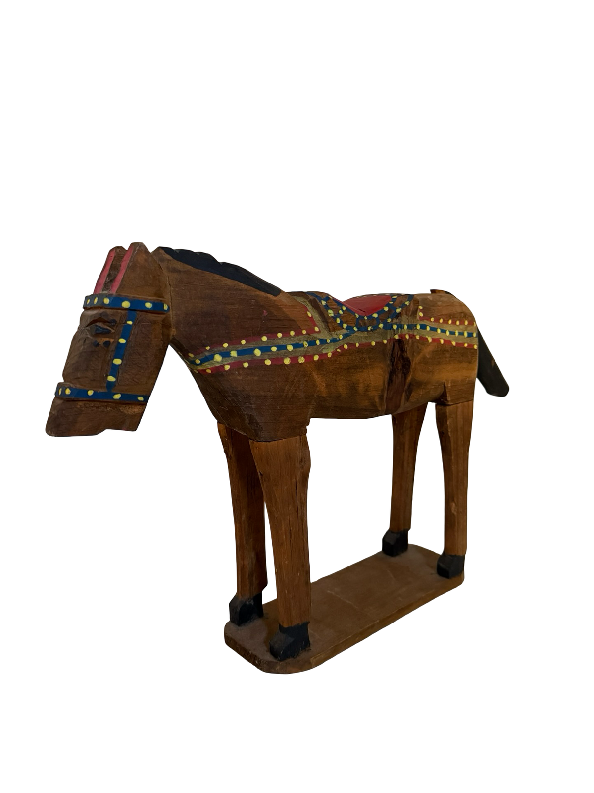 Hand Carved Folk Art Horse
