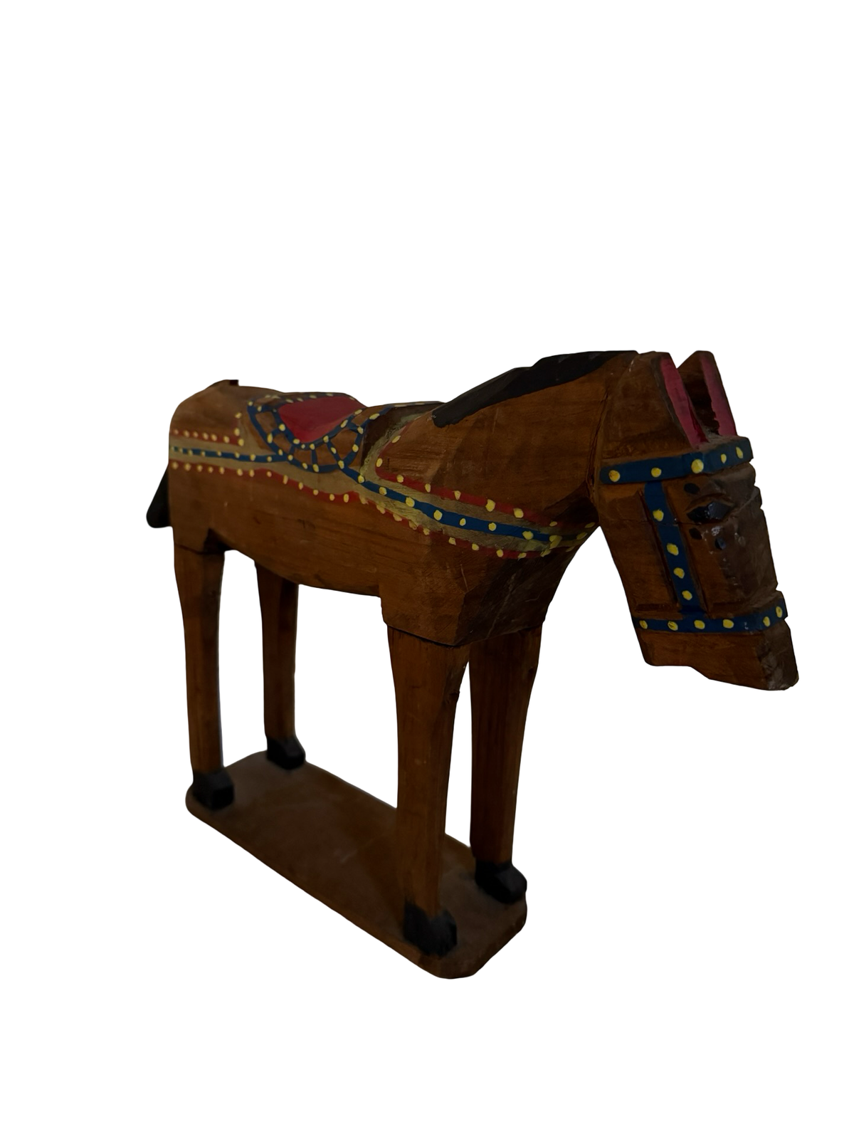 Hand Carved Folk Art Horse