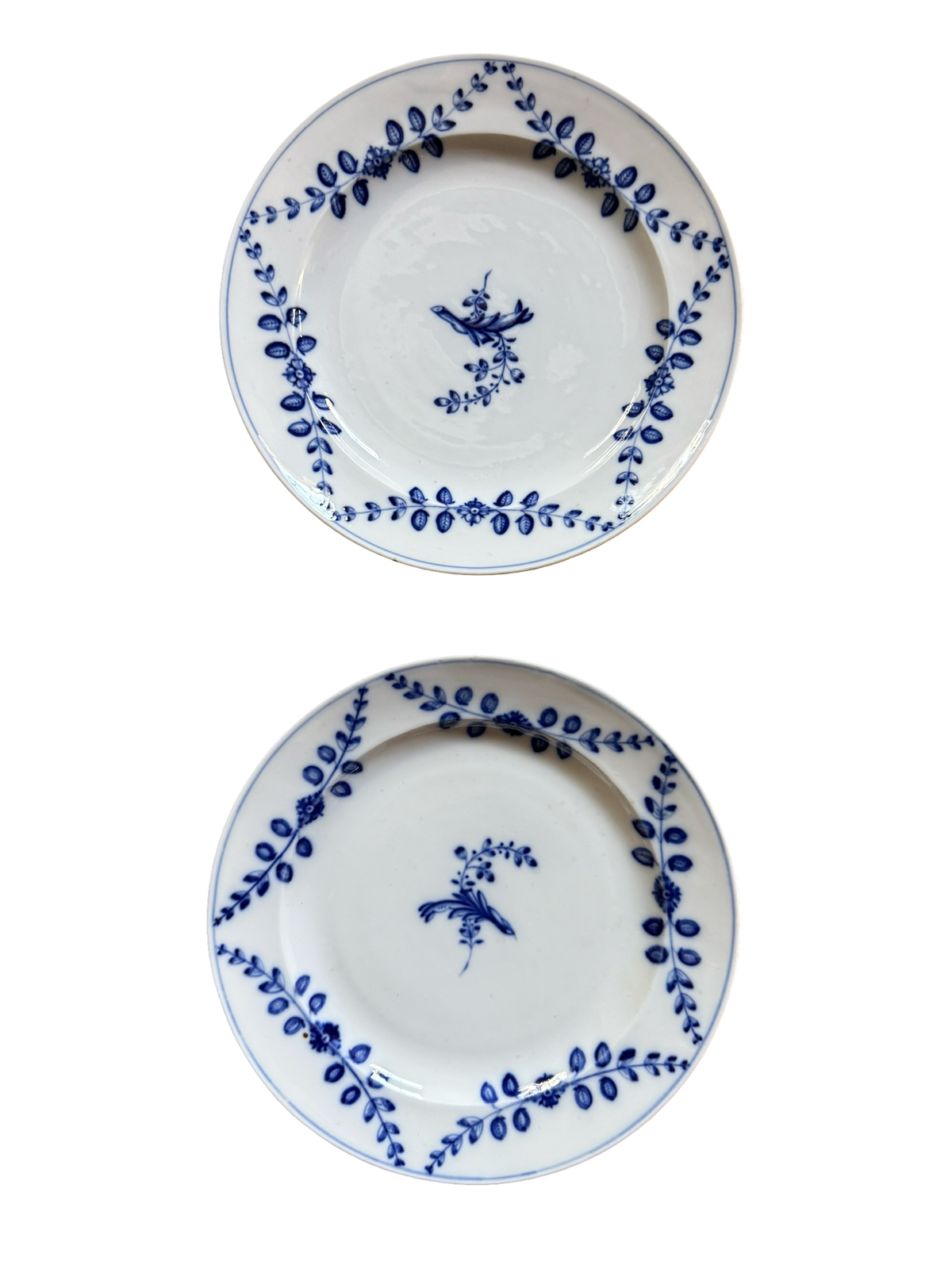 Pair of Meissen Porcelain Plates